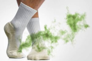 Image of dirty socks.[Courtesy]